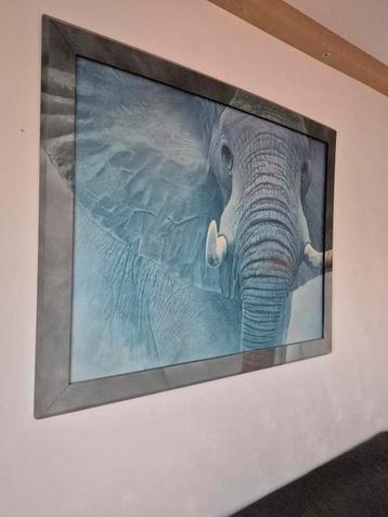Schilderij olifant beschikbaar voor biedingen