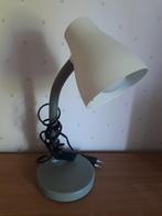 Bureaulamp, tafellamp, schemerlamp wit/grijs, Ophalen, Zo goed als nieuw, Minder dan 50 cm