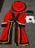 Piratenjas met hoed en accessoires - Maat 134, Verzenden, Gebruikt, 134 t/m 140, Jongen of Meisje