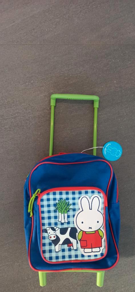 Nieuwe Nijntje trolley / tas / reiskoffer, Sieraden, Tassen en Uiterlijk, Tassen | Schooltassen, Zo goed als nieuw, Rugtas, Zwart