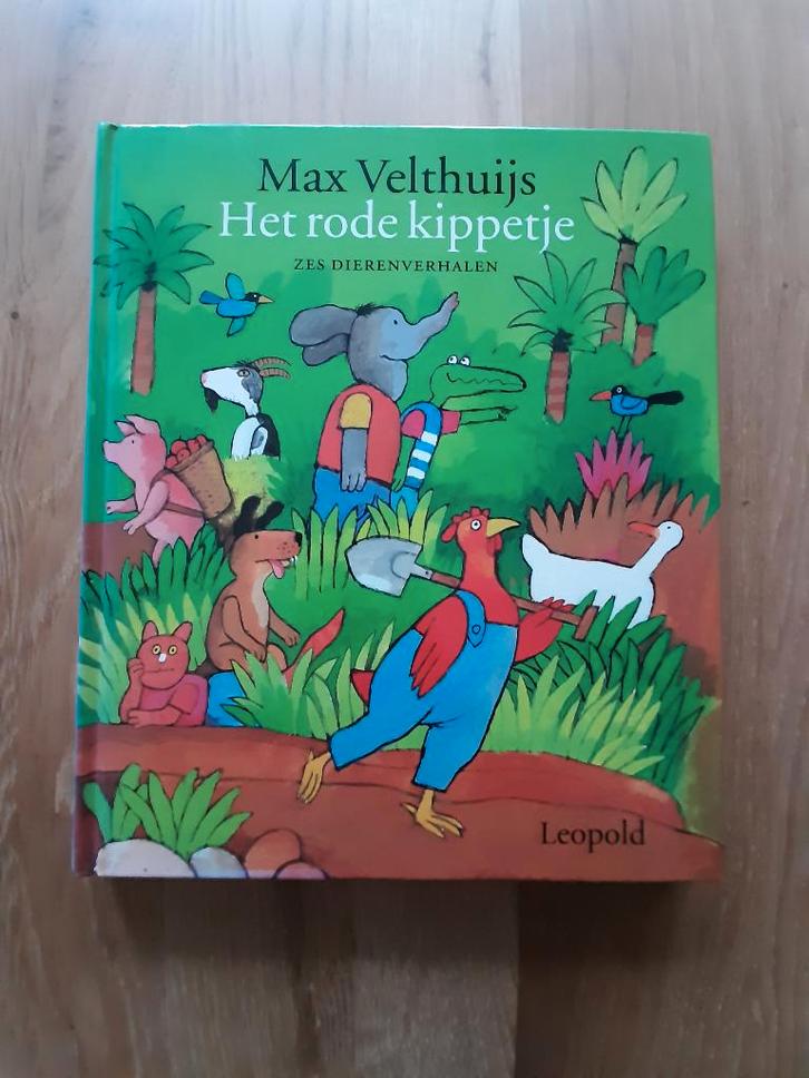 Het rode kippetje Zes Dierenverhalen - Max Velthuijs, Boeken, Kinderboeken | Jeugd | onder 10 jaar, Gelezen, Fictie algemeen, Ophalen