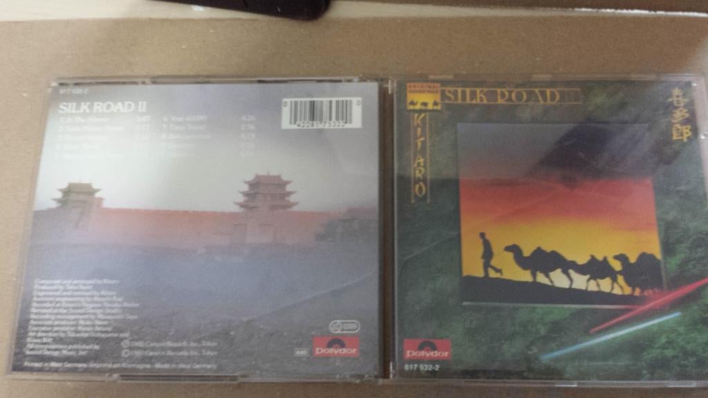 cd ambient kitaro japan silk raod polydor 1980 canyon tokyo, Ophalen, Zo goed als nieuw, Ambiënt of Lounge