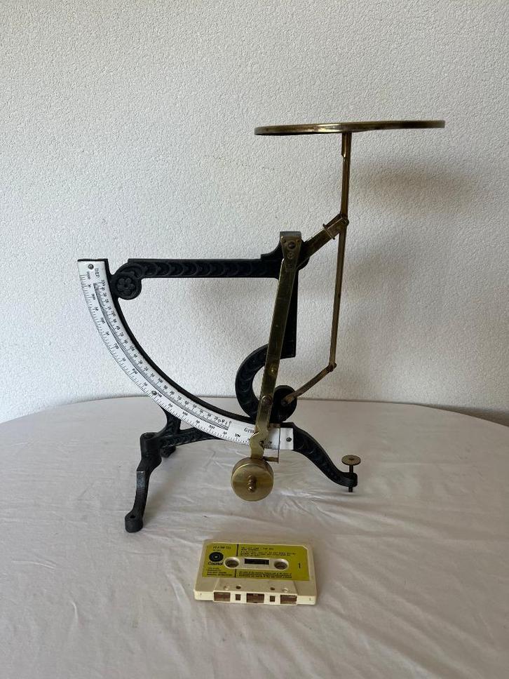 GROOT MODEL Antieke Post Weegschaal Brievenweger Postweger, Antiek en Kunst, Antiek | Gereedschap en Instrumenten, Ophalen of Verzenden
