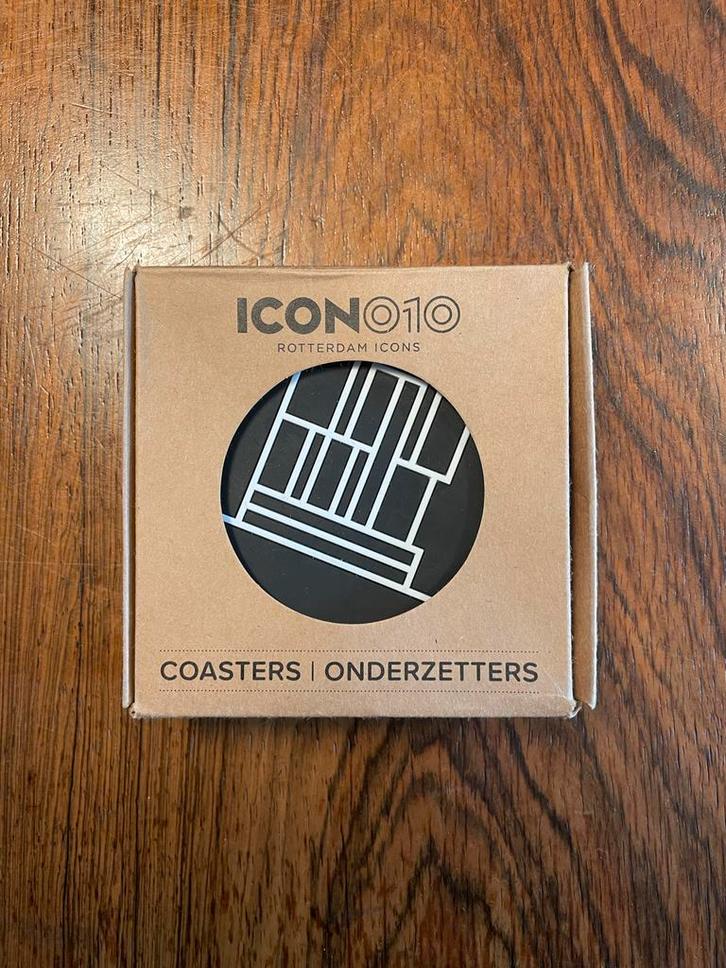 Rotterdam Onderzetters - Iconen van de Stad - Nieuw!, Huis en Inrichting, Woonaccessoires | Onderzetters, Nieuw, Glas of Kopje