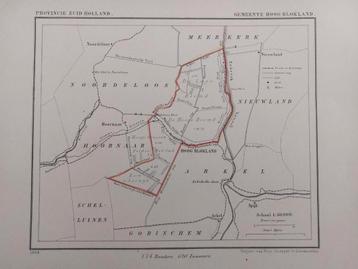 74 / Litho uit 1868 door J. Kuyper van Hoog Blokland ZH beschikbaar voor biedingen
