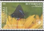 2020 Aitutaki eilanden Fauna Insecten Vlinder en Motten, Ophalen of Verzenden, Postfris, Dier of Natuur