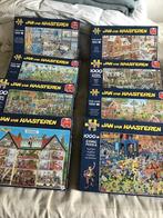 Jan van Haasteren puzzels 1000 stukjes, Ophalen, 500 t/m 1500 stukjes, Zo goed als nieuw, Legpuzzel