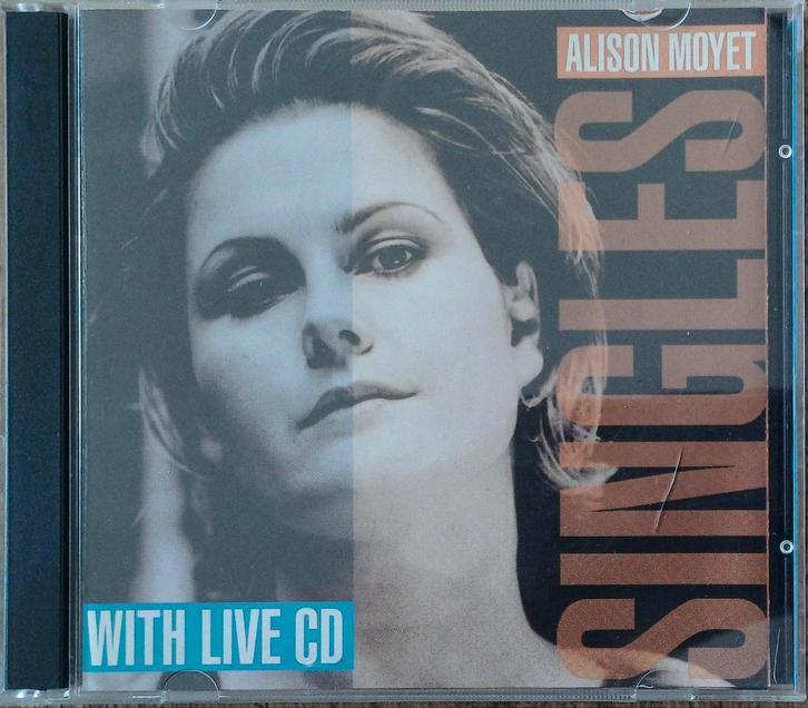 Alison Moyet - Singles + live  -  2cd, Cd's en Dvd's, Cd's | Pop, Zo goed als nieuw, 1980 tot 2000, Ophalen of Verzenden