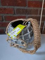 Pot in touw, hangpot, hangplant, Ophalen, Halfschaduw, Minder dan 100 cm