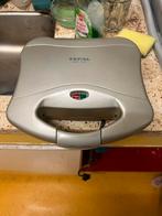 Tefal Croc Time Wafelijzer Tosti-ijzer Type 6030 Serie 2, Ophalen of Verzenden, Gebruikt, Tafelgrill