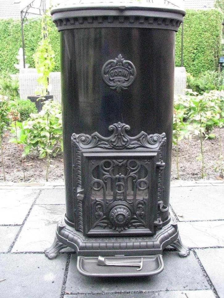 Zeer mooie grote Godin houtkachel kolen 10KW verwarmd 380m3!, Huis en Inrichting, Haarden, Gebruikt, Overige soorten, Ophalen