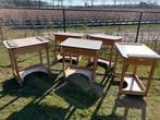 Retro werktafels (verrijdbaar), tafelwagen, Ophalen