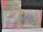 2x MARIANNE DESIGN KERST STEMPELS BOMEN HUIS HEK KERSTKAART, Hobby en Vrije tijd, Stempelen, Ophalen of Verzenden, Nieuw, Clearstamp