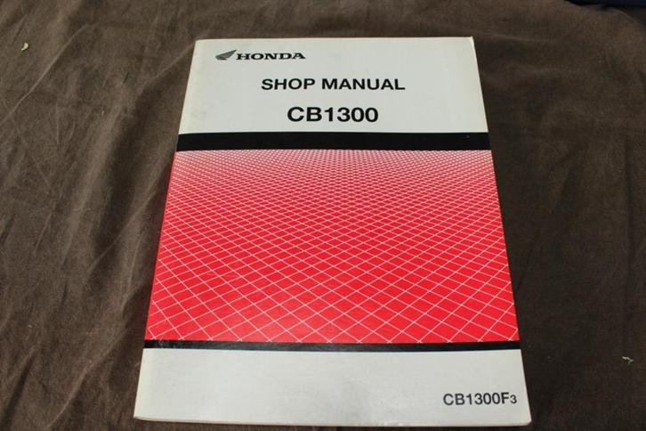 Honda CB1300 2002  motorcycle shop manual CB 1300 F3, Motoren, Handleidingen en Instructieboekjes, Honda, Ophalen of Verzenden