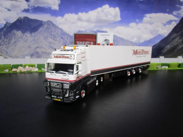 Wsi 01-4205 Volvo FH3 Globetrotter XL , Manitrans, Hobby en Vrije tijd, Modelauto's | 1:50, Nieuw, Bus of Vrachtwagen, Wsi, Ophalen