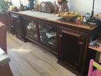 Massief antiek houten dressoir, Ophalen, Klassiek, Kersenhout, 200 cm of meer
