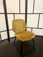 Suede donker gele stoelen, Nieuw, Vijf, Zes of meer stoelen, Stof, Ophalen