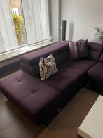 Grote, comfortabele bank, Ophalen, Gebruikt, 100 tot 125 cm, Hoekbank