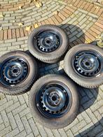VW Golf 7 Winterbanden op stalen velg 15 inch, Auto-onderdelen, Banden en Velgen, Ophalen, Gebruikt, 15 inch, Banden en Velgen