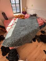 zacht gemêleerd tapijt, Ophalen, Blauw, 150 tot 200 cm, Zo goed als nieuw