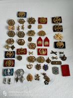 Lot diverse baret emblemen, Verzenden, Landmacht, Nederland, Embleem of Badge