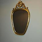 Gouden Barok Spiegel, Ophalen of Verzenden, Overige vormen, Minder dan 50 cm, Minder dan 100 cm