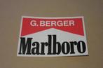 Marlboro sticker Gerhard Berger, Verzenden, Nieuw, Auto's