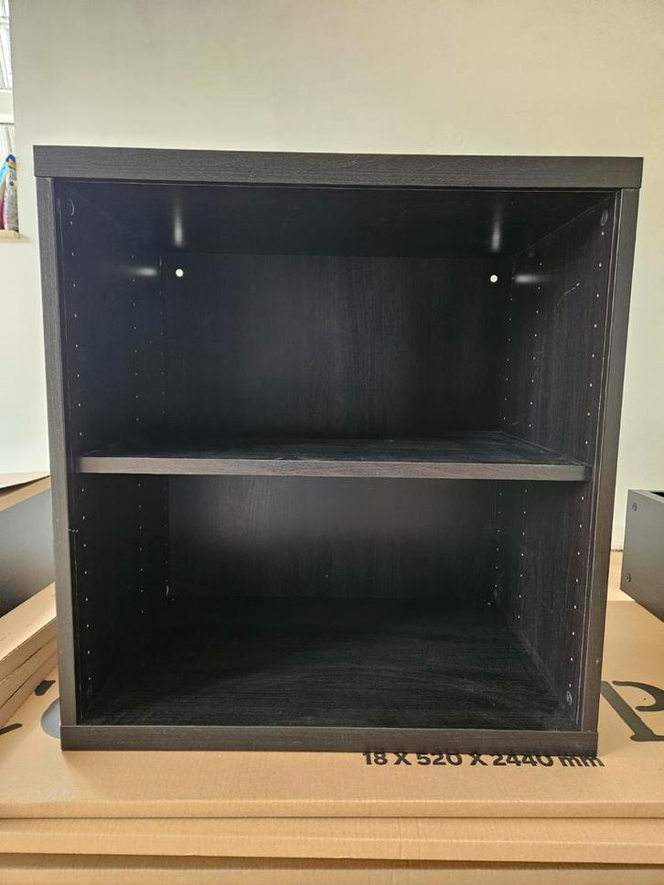 Ikea BESTÅ kast zwartbruin, Huis en Inrichting, Kasten | Boekenkasten, Zo goed als nieuw, 50 tot 100 cm, Minder dan 100 cm, 25 tot 50 cm