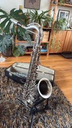 Akustik tenor saxofoon met selmer S80 mondstuk, Muziek en Instrumenten, Blaasinstrumenten | Saxofoons, Ophalen, Gebruikt, Tenor
