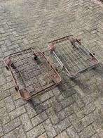 Onderstel rolcontainer / metaal karretje, Ophalen, Gebruikt