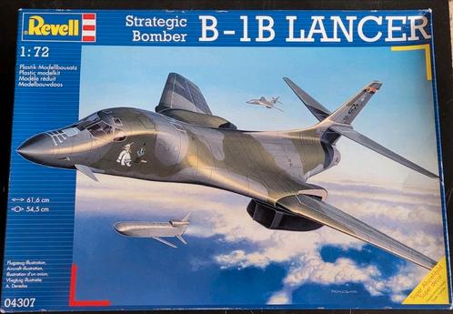 Revell Strategic Bomber B-1B Lancer 1:72, Hobby en Vrije tijd, Modelbouw | Vliegtuigen en Helikopters, Zo goed als nieuw, Vliegtuig