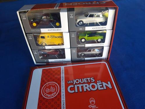 Citroën 100 jaar Jubileum set 6x Norev 3-inch in blik NIEUW, Hobby en Vrije tijd, Modelauto's | Overige schalen, Nieuw, Auto, Ophalen of Verzenden