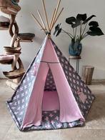 Leuke handgemaakte tipi tent XL met kleed, Ophalen, Gebruikt