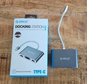 Dockingstation Orico type C, HDMI, CX1, USB-C beschikbaar voor biedingen