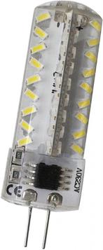 LED silica steeklamp G4 3.5W 220V Epistar 72SMD dimbaar, Nieuw, Bipin of Steekvoet, Ophalen of Verzenden, Led-lamp