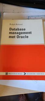 R. Bisland - Databasemanagement met oracle, Ophalen of Verzenden, Zo goed als nieuw, R. Bisland