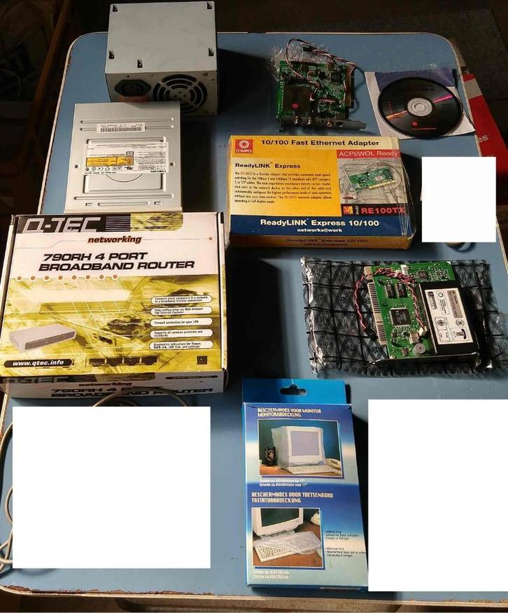 Computer spulletjes onderdelen, mogelijk deels defect, Computers en Software, Overige Computers en Software, Gebruikt, Ophalen