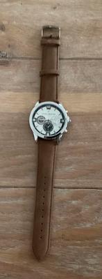 Horloge en armband Daniel Hechter, Sieraden, Tassen en Uiterlijk, Horloges | Heren, Overige merken, Overige materialen, Leer, Polshorloge