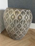 Marokkaanse poef/tafeltje, Huis en Inrichting, Ophalen, 50 tot 100 cm, Rond, Zo goed als nieuw