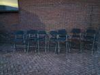 Set van 4 klap barkrukken, Ophalen, 60 tot 90 cm, Metaal, Gebruikt