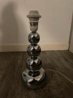 Zilveren Lampen Set, Huis en Inrichting, Lampen | Tafellampen, Ophalen, Gebruikt, Metaal, Minder dan 50 cm