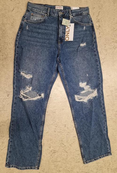 Leuke Blauwe Spijkerbroek ONLY Robyn Straight 32/32 L XL - N, Kleding | Dames, Spijkerbroeken en Jeans, Nieuw, W30 - W32 (confectie 38/40)