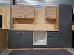 keuken grijs 270cm gratis verzending+ garantie NIEUW Softclo, Huis en Inrichting, Overige materialen, Nieuw, Enkelwandige keuken