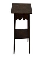 Vintage Plantentafel Hout Jaren 60 bijzettafel, Minder dan 55 cm, Gebruikt, Vintage, 60 cm of meer