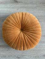 Okergeel kussen, Huis en Inrichting, Ophalen of Verzenden, Zo goed als nieuw, Vierkant