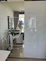 Voor IKEA Pax kast : 1 set (van4 stuks) wit-glas deurpanelen, Ophalen, 200 cm of meer, 50 tot 100 cm, 25 tot 50 cm