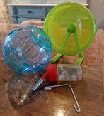 Voor de (dwerg)hamster: rad, bal en waterflesje,WIP.., Dieren en Toebehoren, Knaagdieren, Augustus, Mannelijk, Hamster