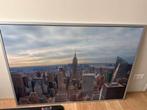 Schilderij New York - 140x100 cm, Ophalen, 125 cm of meer, Zo goed als nieuw, Schilderij
