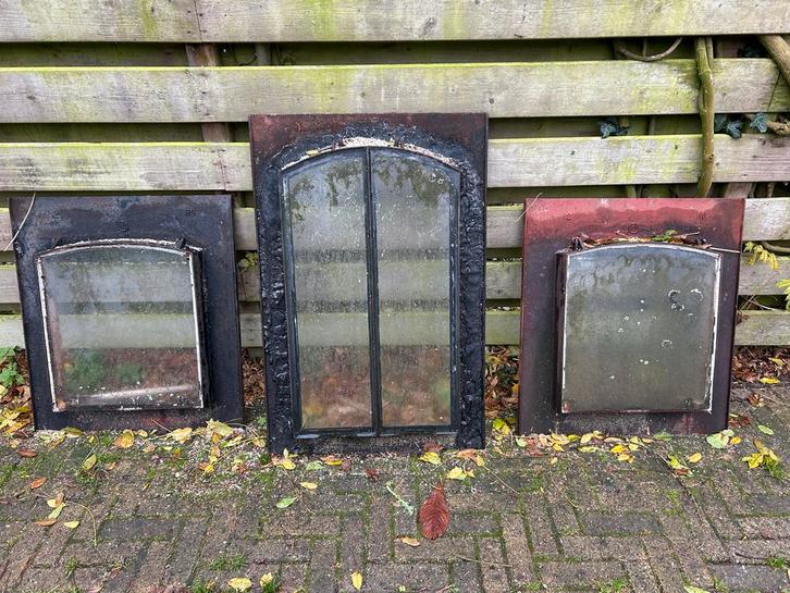 Dakramen 3 stuks, Doe-het-zelf en Verbouw, Glas en Ramen, Gebruikt, Dakraam, 80 tot 120 cm, Minder dan 80 cm, Ophalen