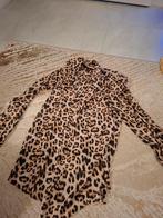 Tijgerprint blouse maat:S, Ophalen of Verzenden, Zo goed als nieuw, Maat 38/40 (M), Bruin